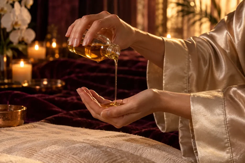 Oli caldi per il massaggio tantrico a Roma